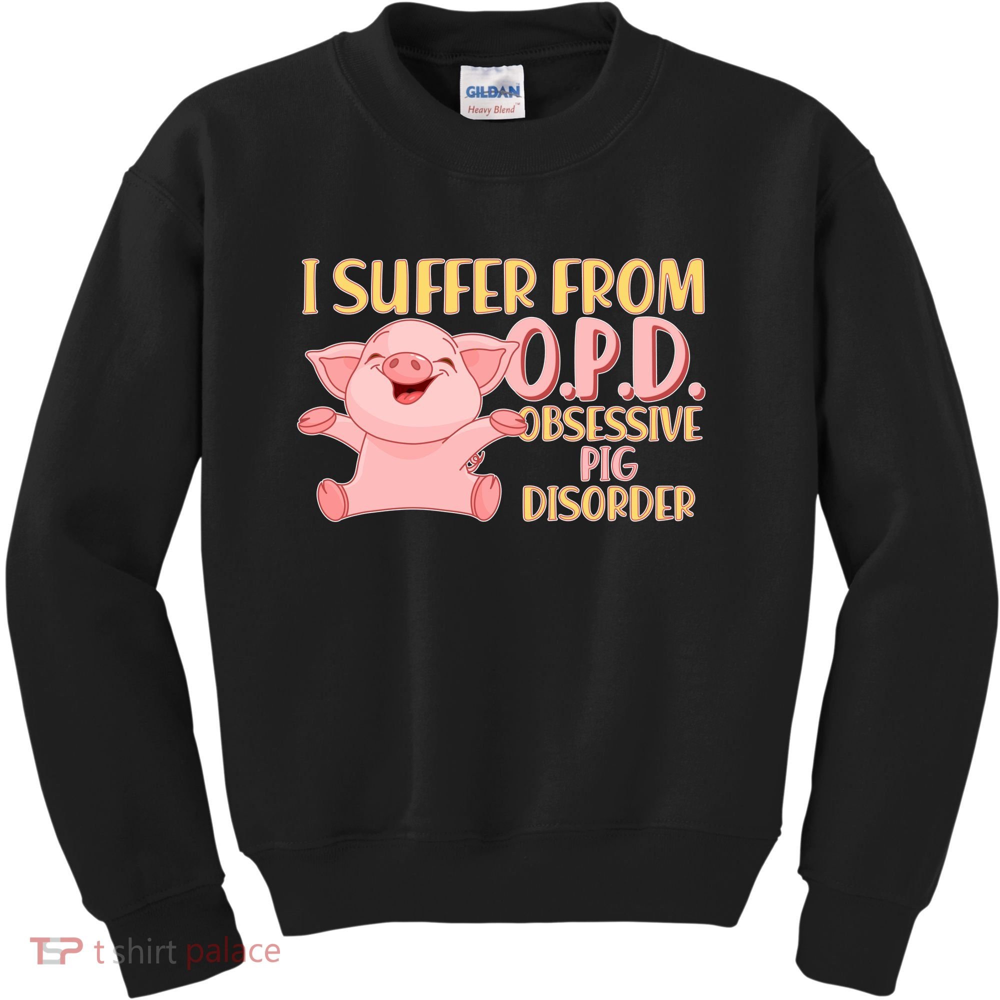 OPD: Obsessive Pig Disorder Kids Sweatshirt
