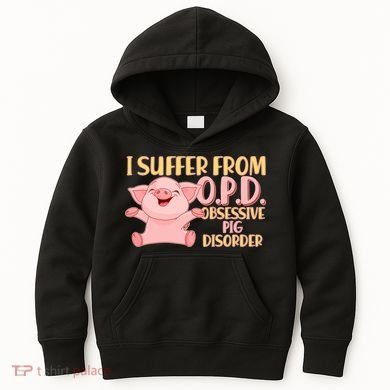 OPD: Obsessive Pig Disorder Kids Hoodie