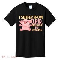 OPD: Obsessive Pig Disorder Kids T-Shirt thumb 0
