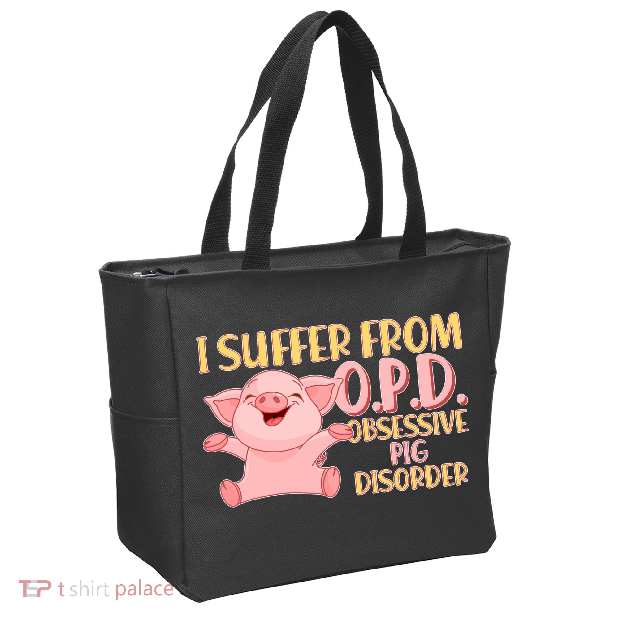 OPD: Obsessive Pig Disorder Tote Bag