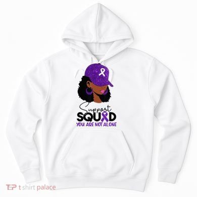 October Purple Domestic Violence Awareness Month Hoodie