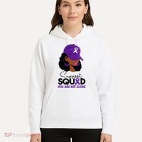October Purple Domestic Violence Awareness Month Hoodie thumb 5