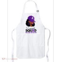 October Purple Domestic Violence Awareness Month Apron thumb 0