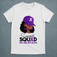 October Purple Domestic Violence Awareness Month T-Shirt thumb 5