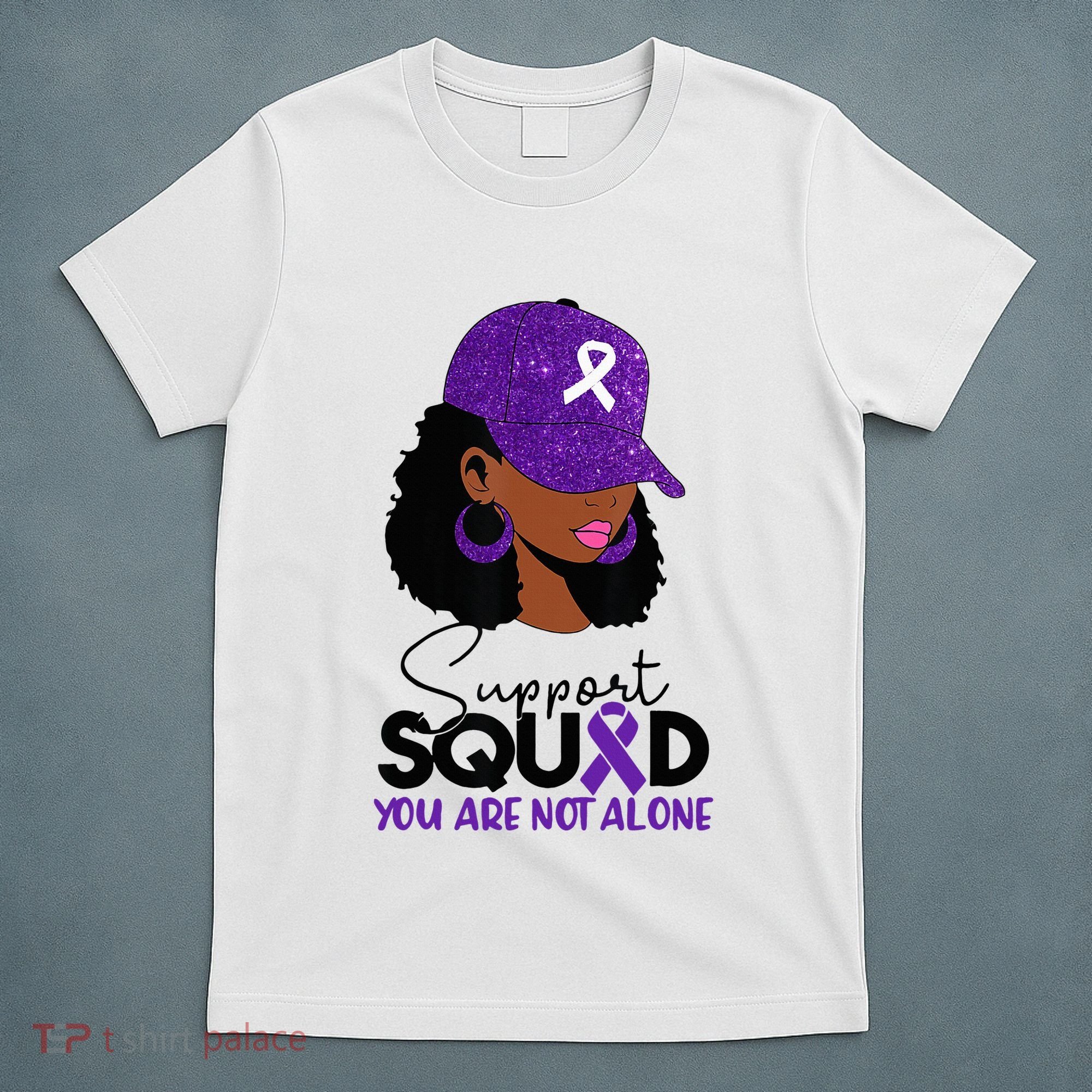 October Purple Domestic Violence Awareness Month T-Shirt