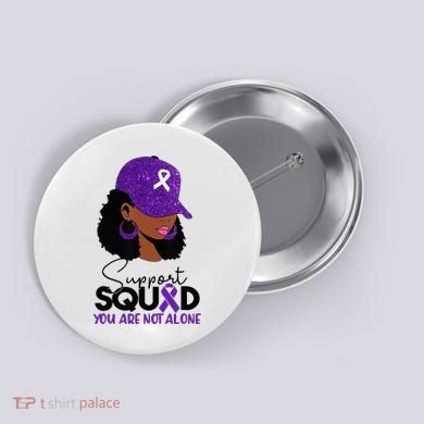 October Purple Domestic Violence Awareness Month Button