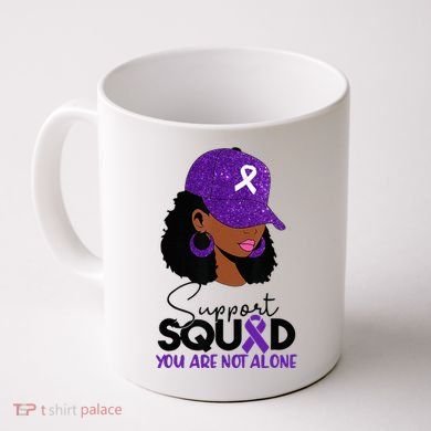 October Purple Domestic Violence Awareness Month Coffee Mug