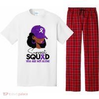 October Purple Domestic Violence Awareness Month Pajama Set thumb 0