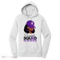 October Purple Domestic Violence Awareness Month Women's Hoodie thumb 0