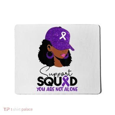 October Purple Domestic Violence Awareness Month Mousepad