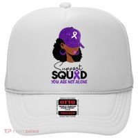 October Purple Domestic Violence Awareness Month Hat thumb 0