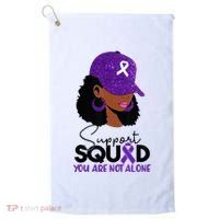 October Purple Domestic Violence Awareness Month Golf Towel thumb 0