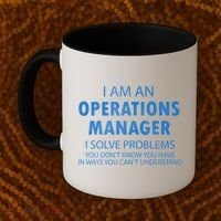 Operations Manager Solve Problems Coffee Mug thumb 2