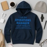 Operations Manager Solve Problems Hoodie thumb 3