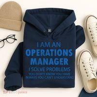 Operations Manager Solve Problems Hoodie thumb 4