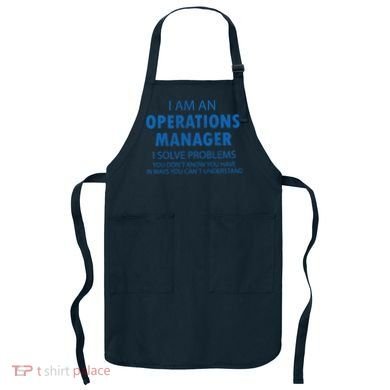 Operations Manager Solve Problems Apron