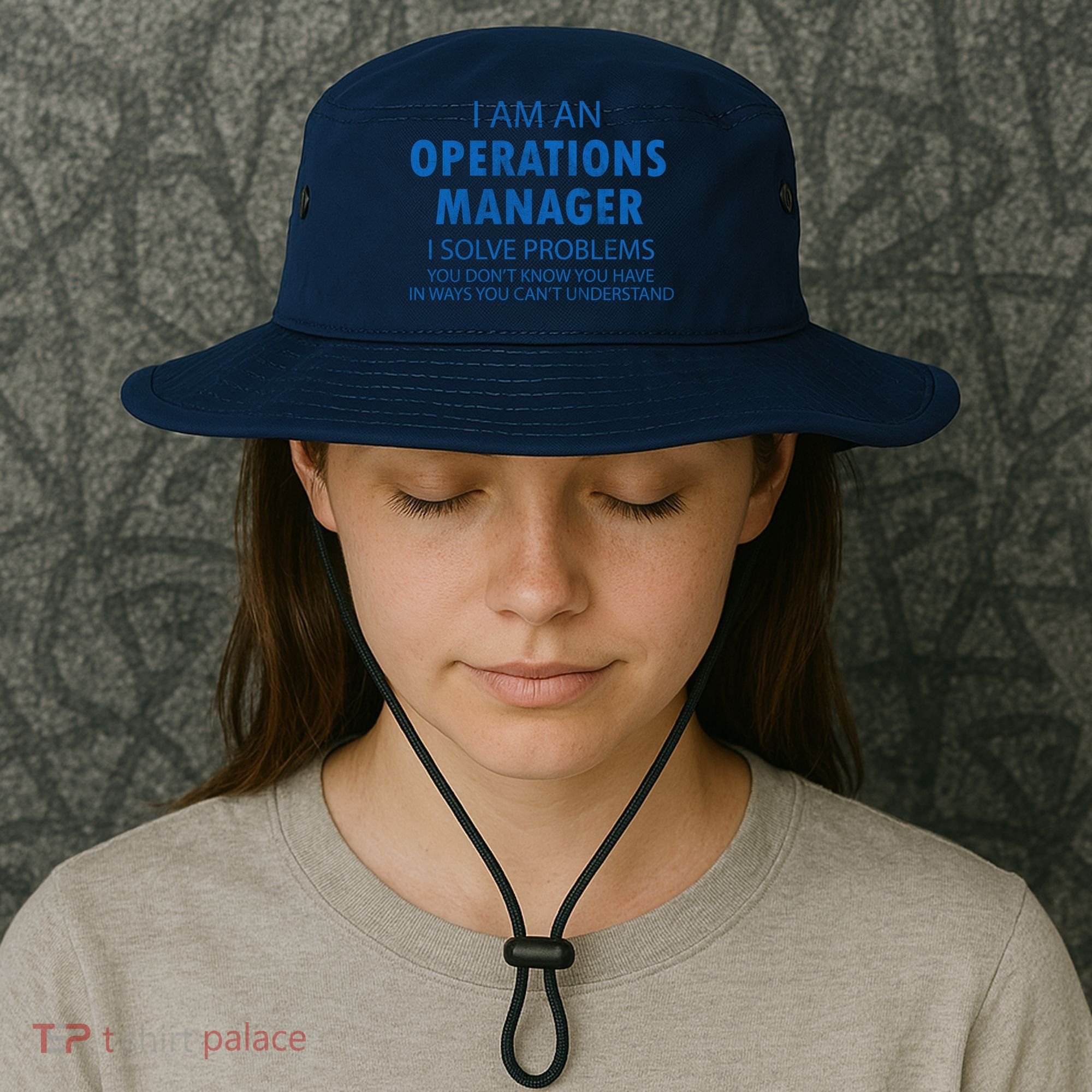 Operations Manager Solve Problems Bucket Hat