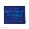 Operations Manager Solve Problems Mousepad