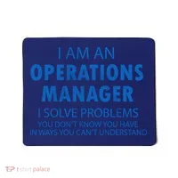 Operations Manager Solve Problems Mousepad thumb 0