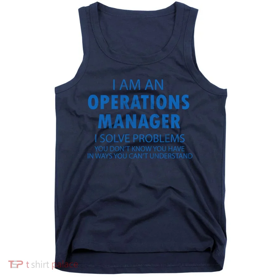 Operations Manager Solve Problems Tank Top