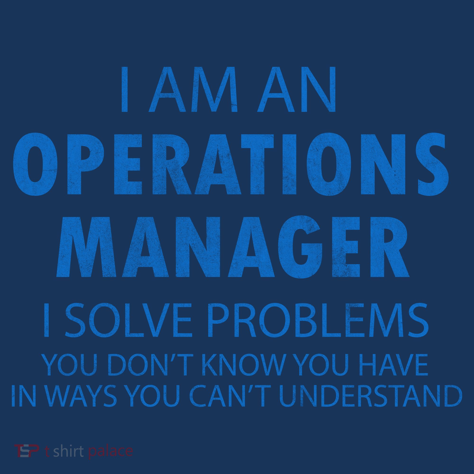 Operations Manager Solve Problems Women's Long Sleeve Shirt
