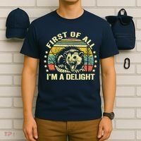 Opossum Possum First Of All IM A Delight Sarcastic Angry T-Shirt thumb 6