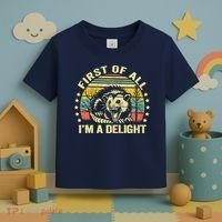 Opossum Possum First Of All IM A Delight Sarcastic Angry Toddler T-Shirt thumb 3