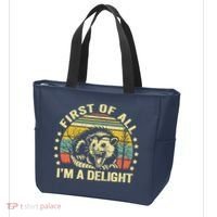 Opossum Possum First Of All IM A Delight Sarcastic Angry Tote Bag thumb 3