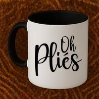 Oh Plies Funny Ballet Dance Instructor Coffee Mug thumb 2
