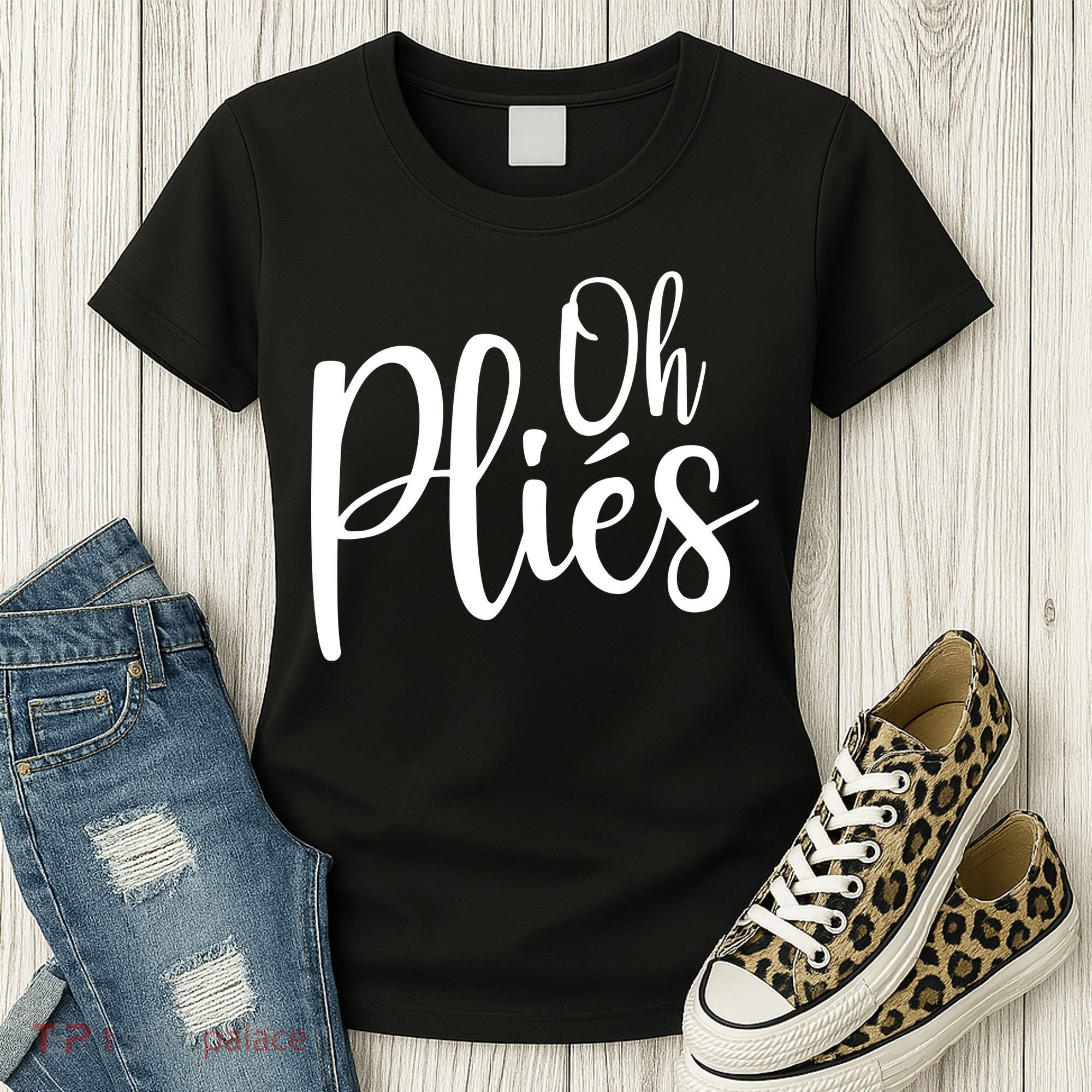 Oh Plies Funny Ballet Dance Instructor Women's T-Shirt