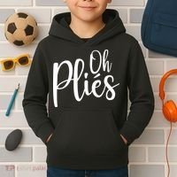 Oh Plies Funny Ballet Dance Instructor Kids Hoodie thumb 2