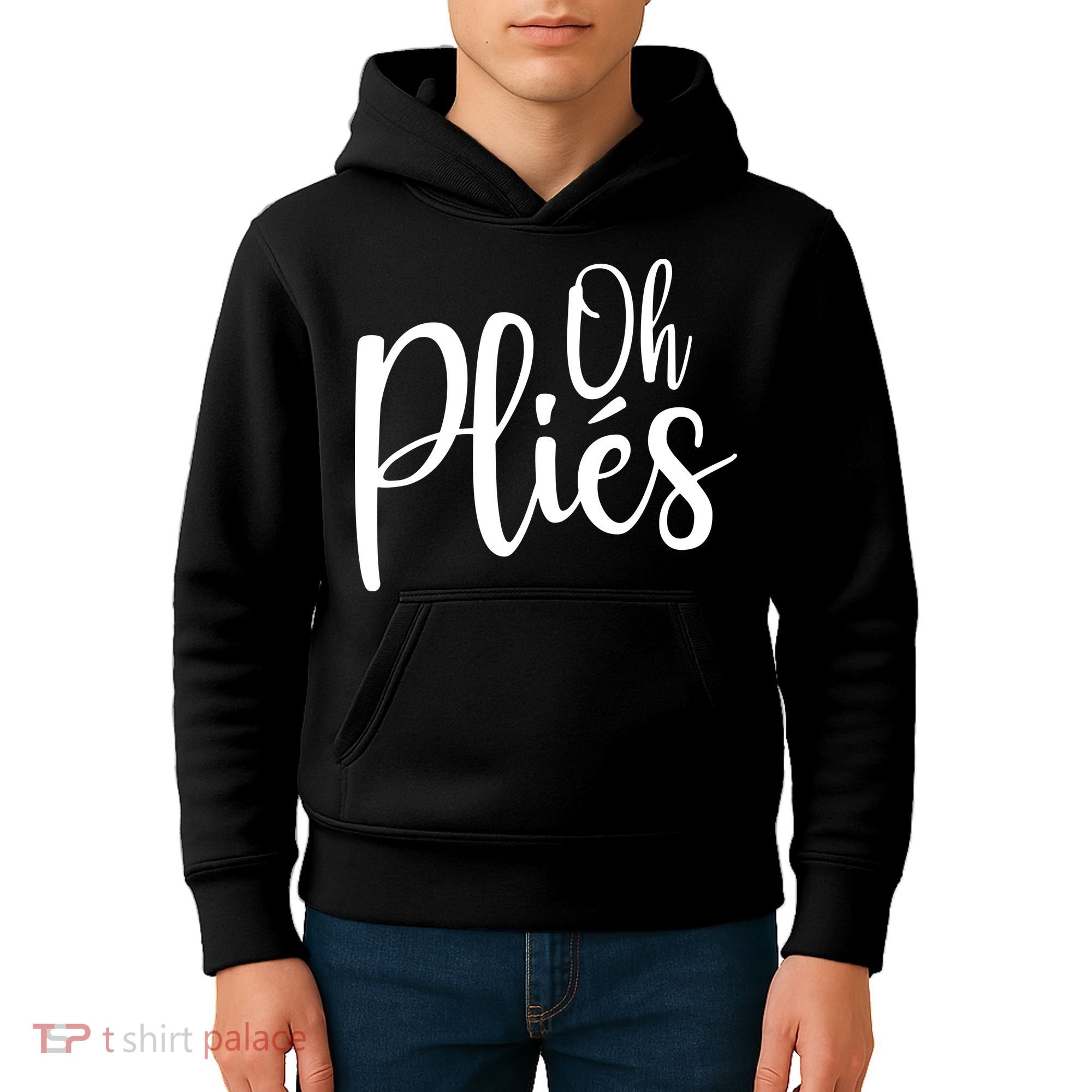 Oh Plies Funny Ballet Dance Instructor Kids Hoodie