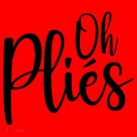 Oh Plies Funny Ballet Dance Instructor Santa Hat thumb 1