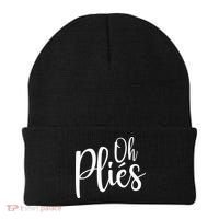 Oh Plies Funny Ballet Dance Instructor Beanie thumb 0