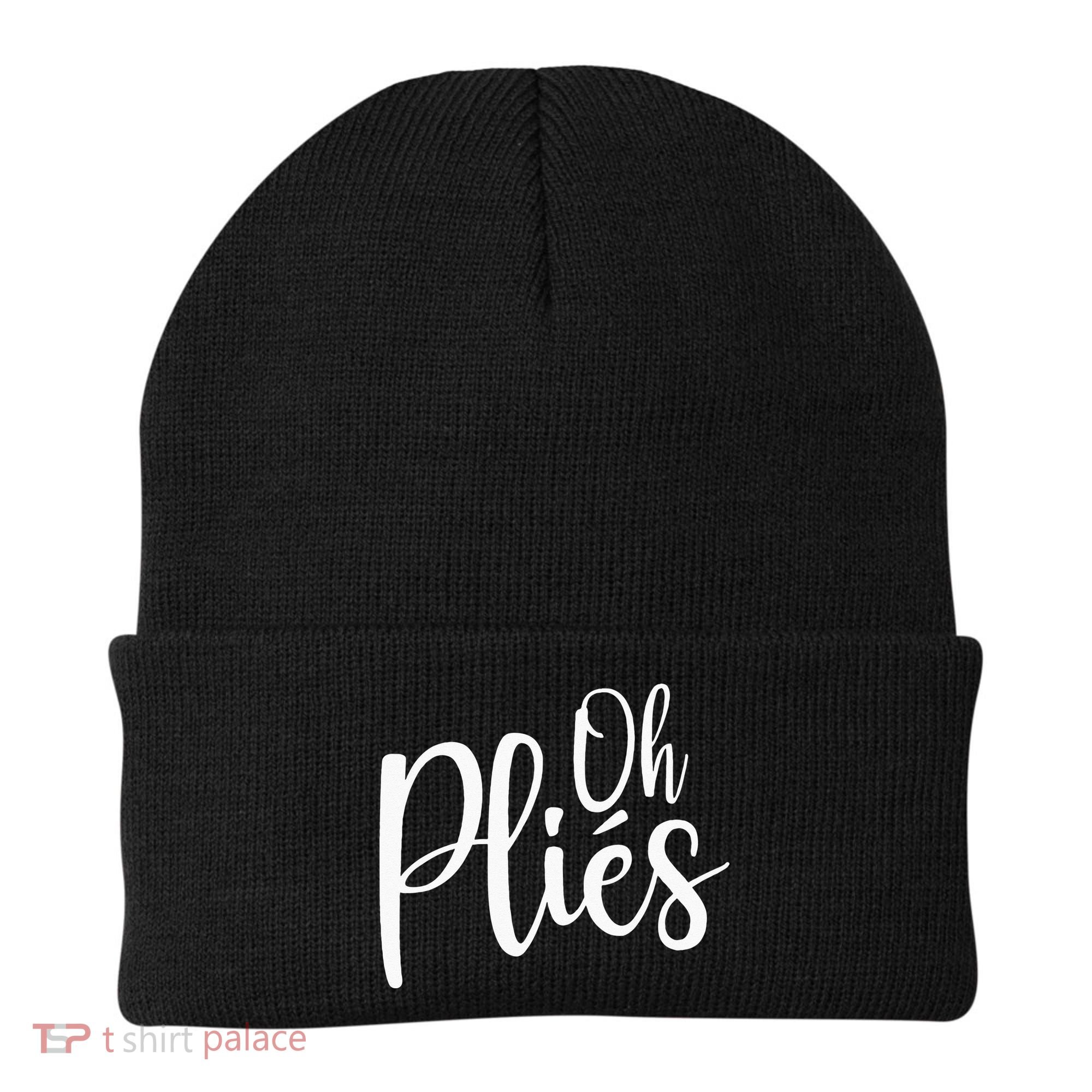 Oh Plies Funny Ballet Dance Instructor Beanie