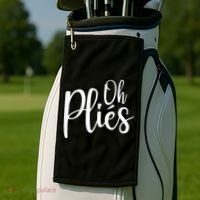 Oh Plies Funny Ballet Dance Instructor Golf Towel thumb 2