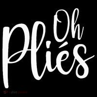Oh Plies Funny Ballet Dance Instructor Kids Sweatshirt thumb 2