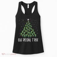 Oh Podiatree Funny Tree Foot Christmas Staff Squad Xmas Tree Women's Tank Top thumb 0