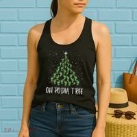 Oh Podiatree Funny Tree Foot Christmas Staff Squad Xmas Tree Women's Tank Top thumb 2