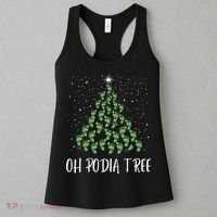 Oh Podiatree Funny Tree Foot Christmas Staff Squad Xmas Tree Women's Tank Top thumb 3