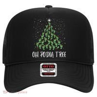 Oh Podiatree Funny Tree Foot Christmas Staff Squad Xmas Tree Hat thumb 0