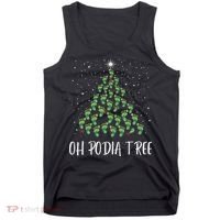 Oh Podiatree Funny Tree Foot Christmas Staff Squad Xmas Tree Tank Top thumb 0