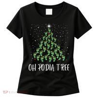 Oh Podiatree Funny Tree Foot Christmas Staff Squad Xmas Tree Women's T-Shirt thumb 0