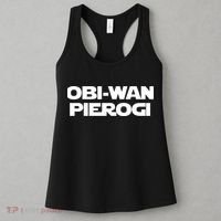 ObiWan Pierogi Funny Saying Novelty Pierogies Polish Food Women's Tank Top thumb 3