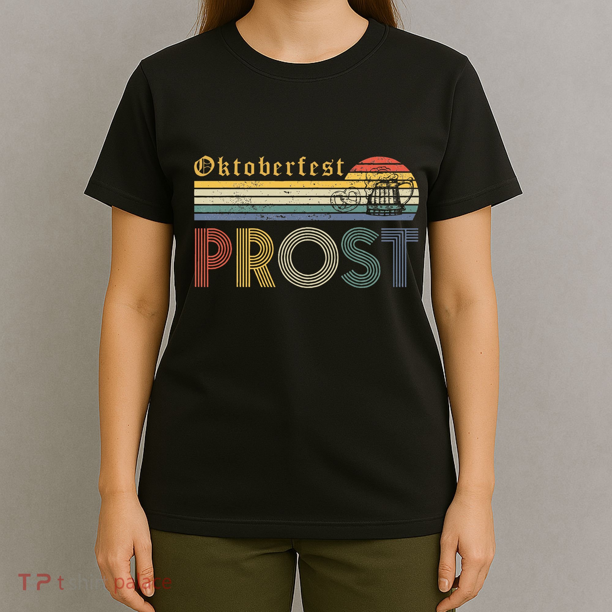 Oktoberfest Prost German YAll Drinking Beer Germany T-Shirt
