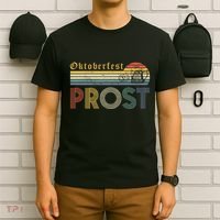 Oktoberfest Prost German YAll Drinking Beer Germany T-Shirt thumb 6