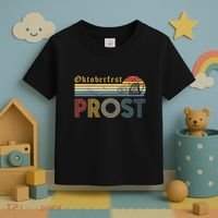 Oktoberfest Prost German YAll Drinking Beer Germany Toddler T-Shirt thumb 3