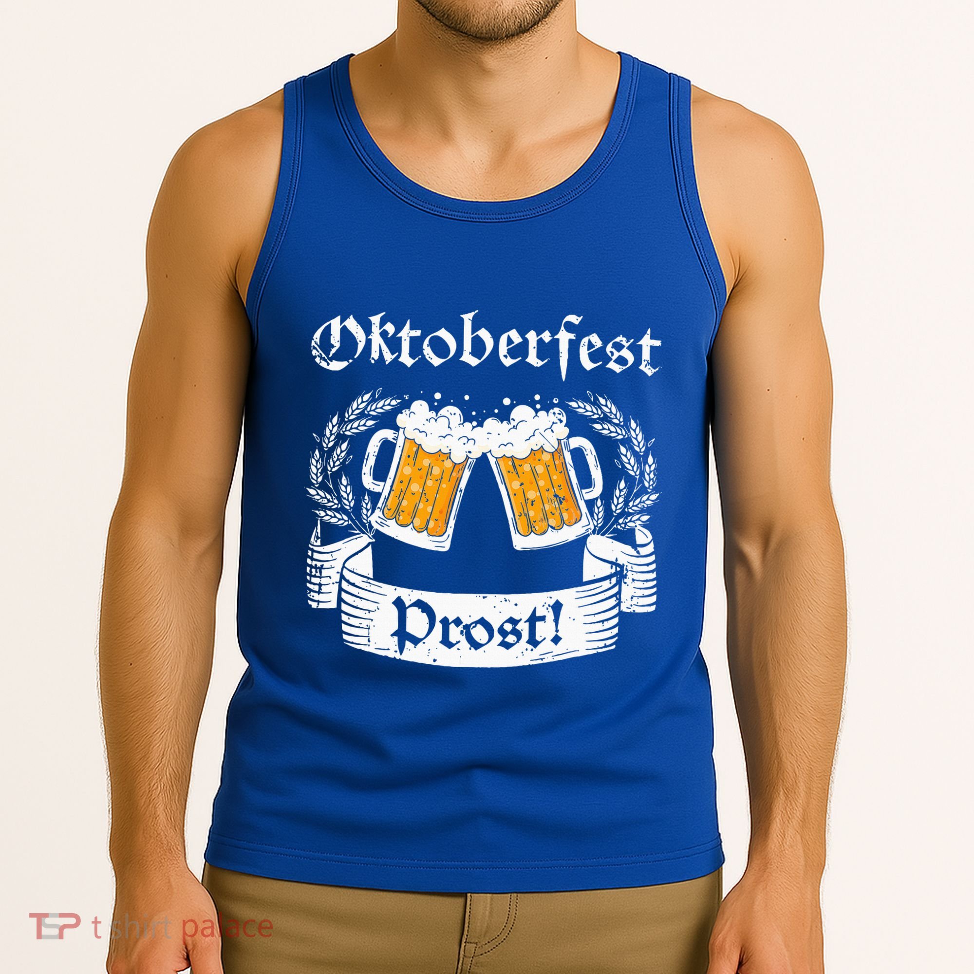 Oktoberfest Prost German Cheers Tank Top