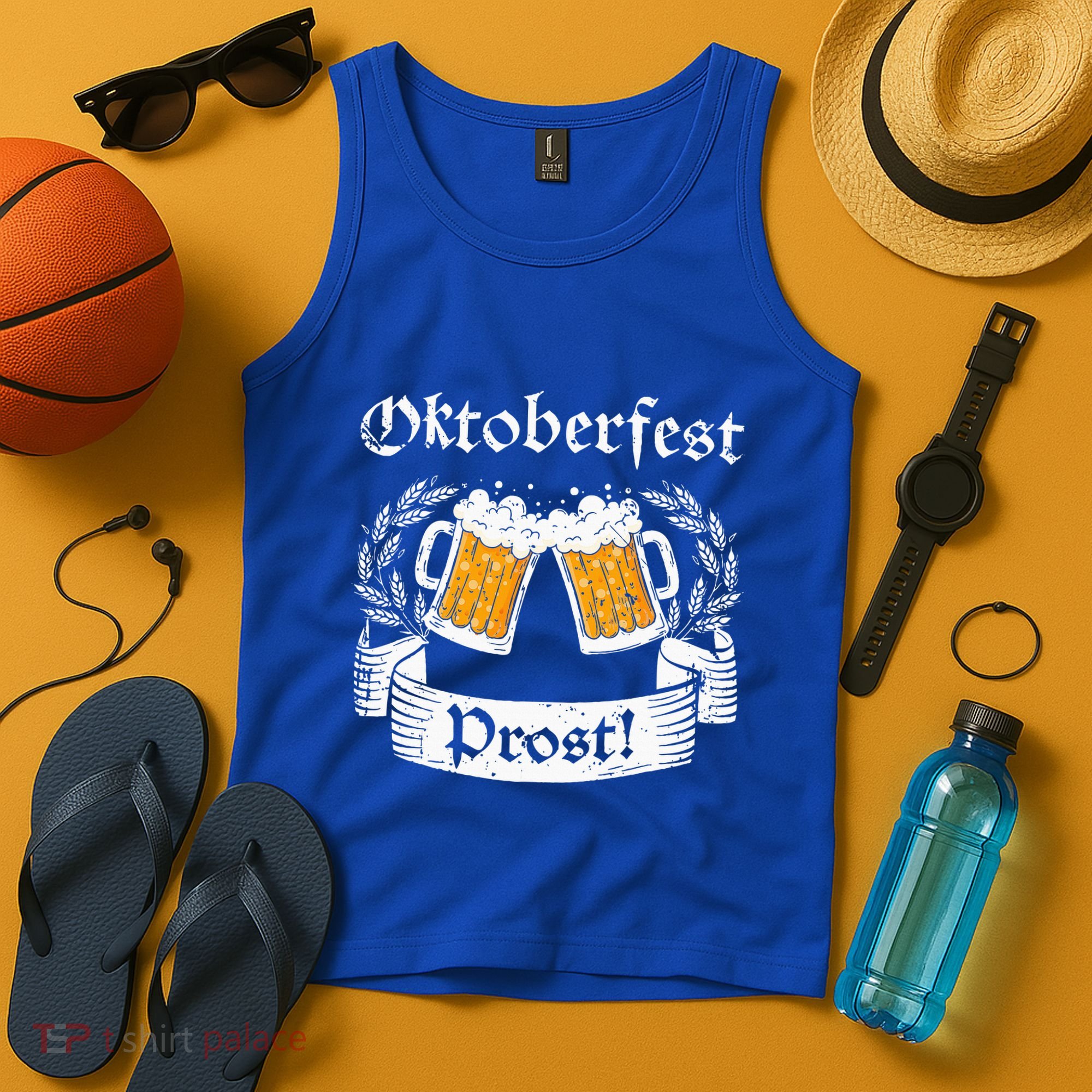 Oktoberfest Prost German Cheers Tank Top