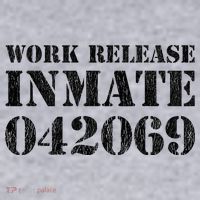 Orange Prisoner Halloween Costume Work Release Inmate Women's Sweatshirt thumb 2